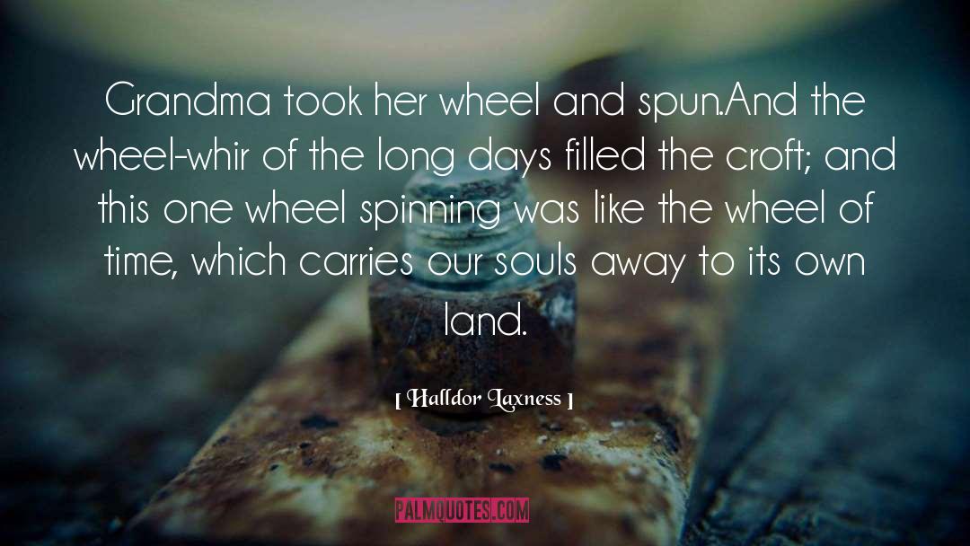 Lucky Wheel Answers quotes by Halldor Laxness