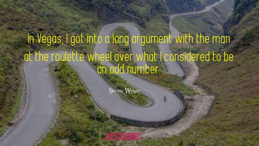 Lucky Wheel Answers quotes by Steven Wright