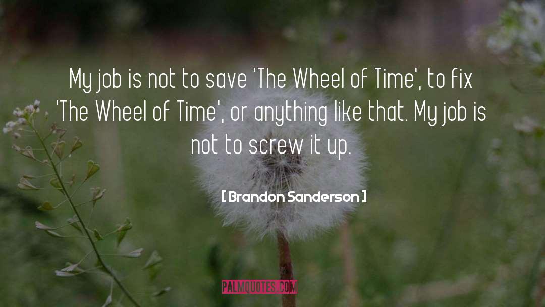 Lucky Wheel Answers quotes by Brandon Sanderson