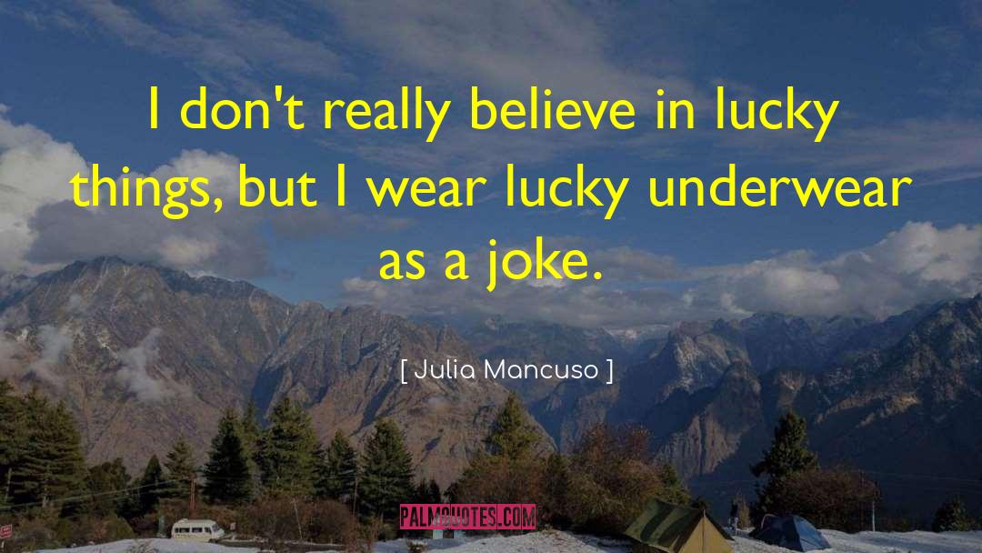 Lucky Wheel Answers quotes by Julia Mancuso