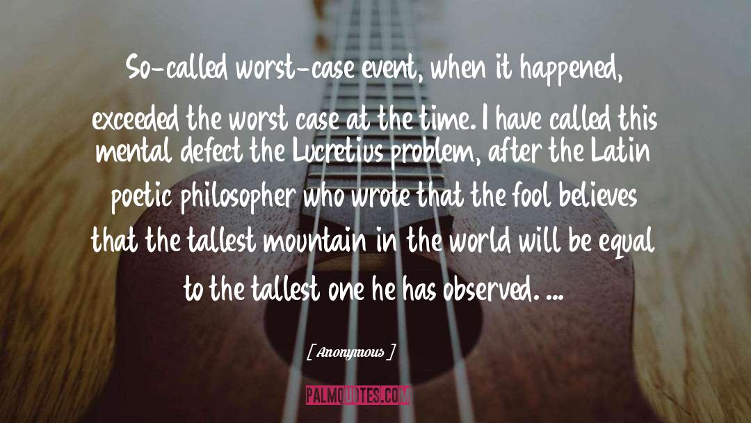 Lucretius quotes by Anonymous