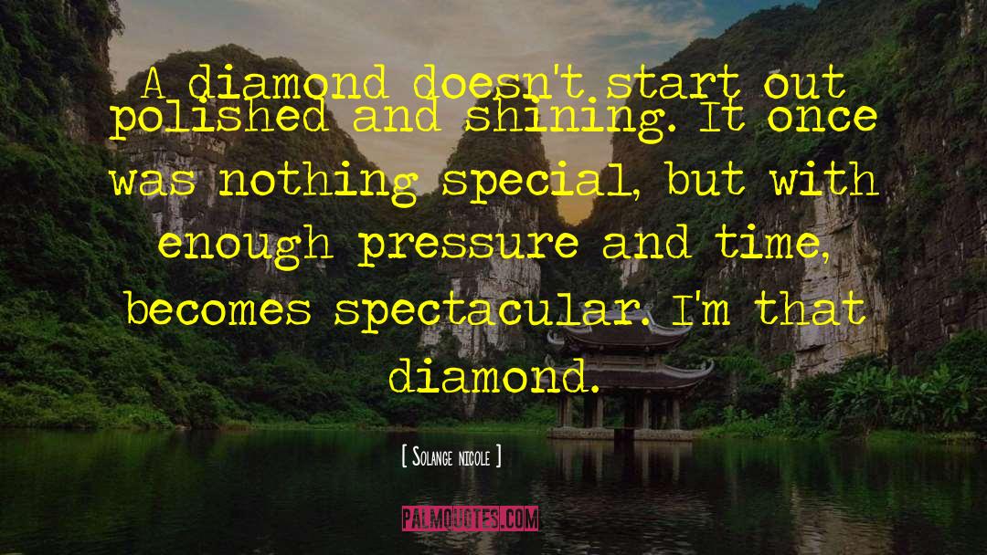 Lucy Diamond quotes by Solange Nicole