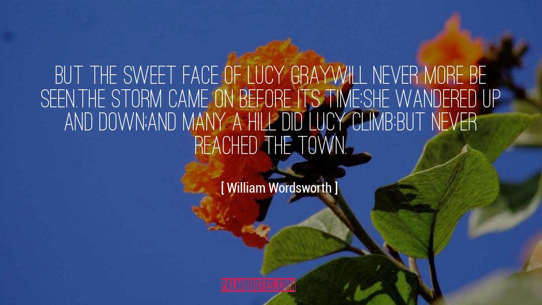 Lucy Gray quotes by William Wordsworth