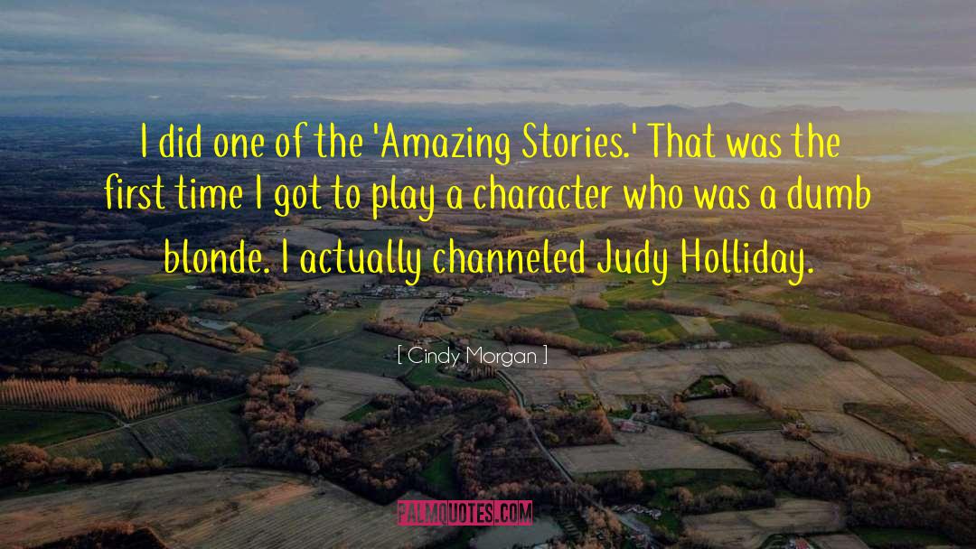 Lucy Holliday quotes by Cindy Morgan