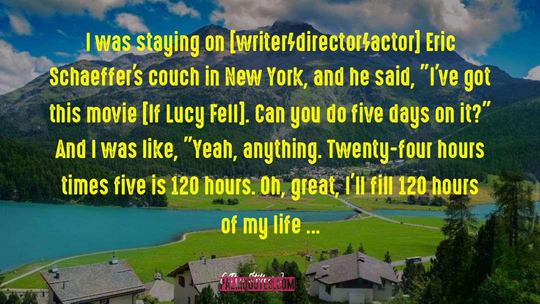 Lucy Holliday quotes by Ben Stiller