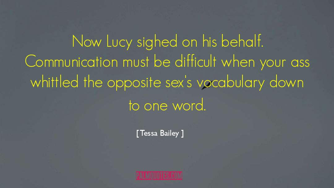 Lucy Radzewicz quotes by Tessa Bailey