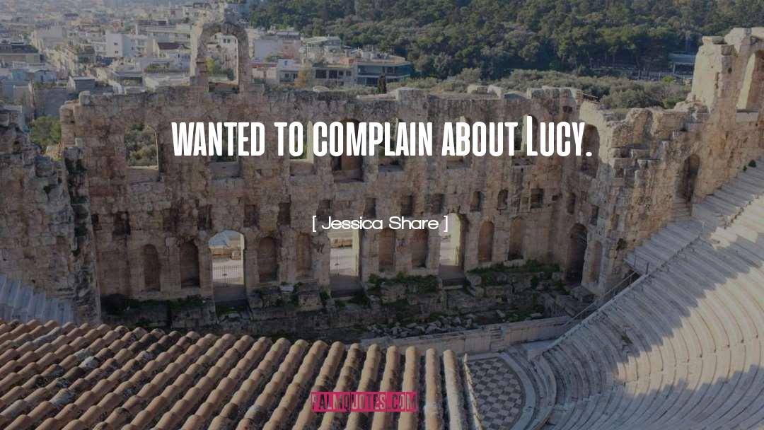 Lucy Radzewicz quotes by Jessica Share