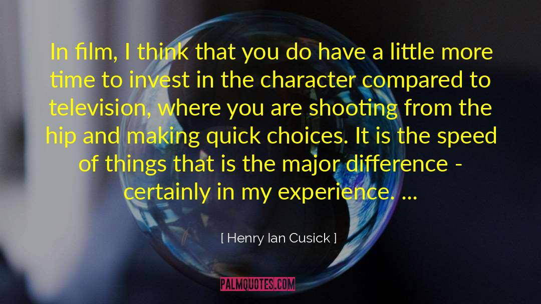 Ludecke Quick quotes by Henry Ian Cusick