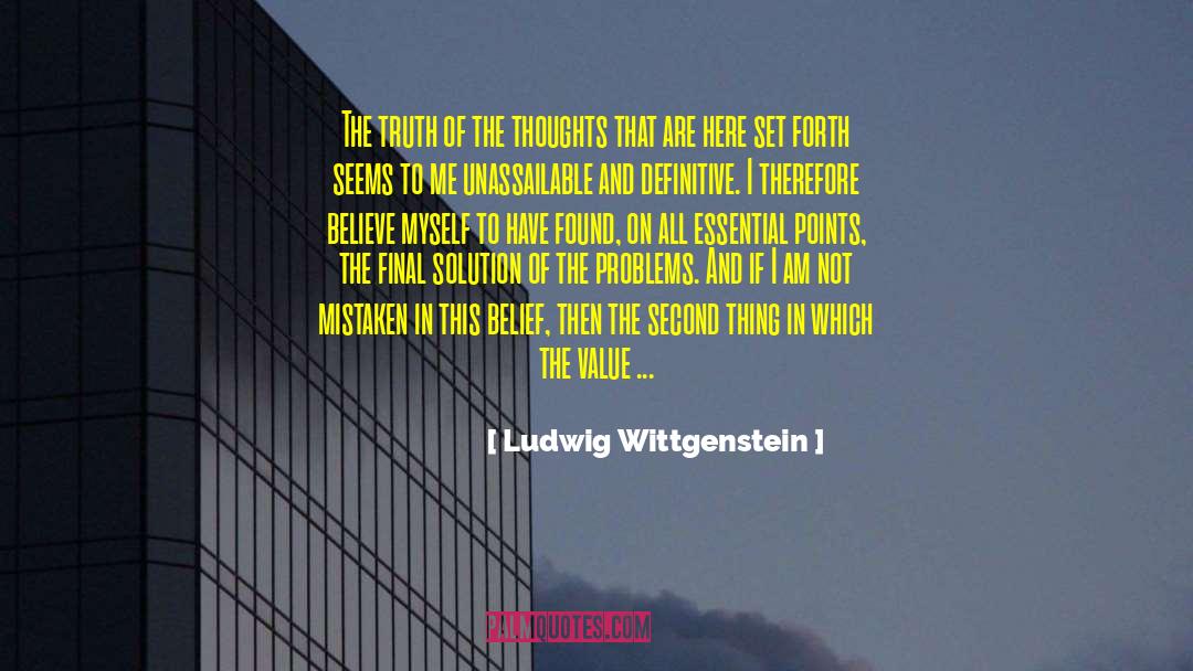 Ludwig Wittgenstein quotes by Ludwig Wittgenstein