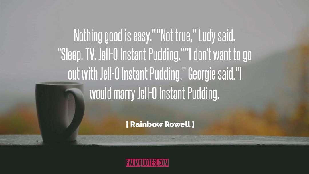 Ludy quotes by Rainbow Rowell