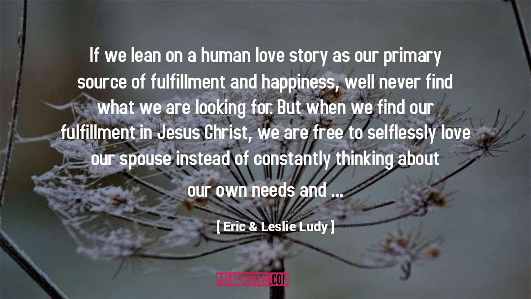 Ludy quotes by Eric & Leslie Ludy