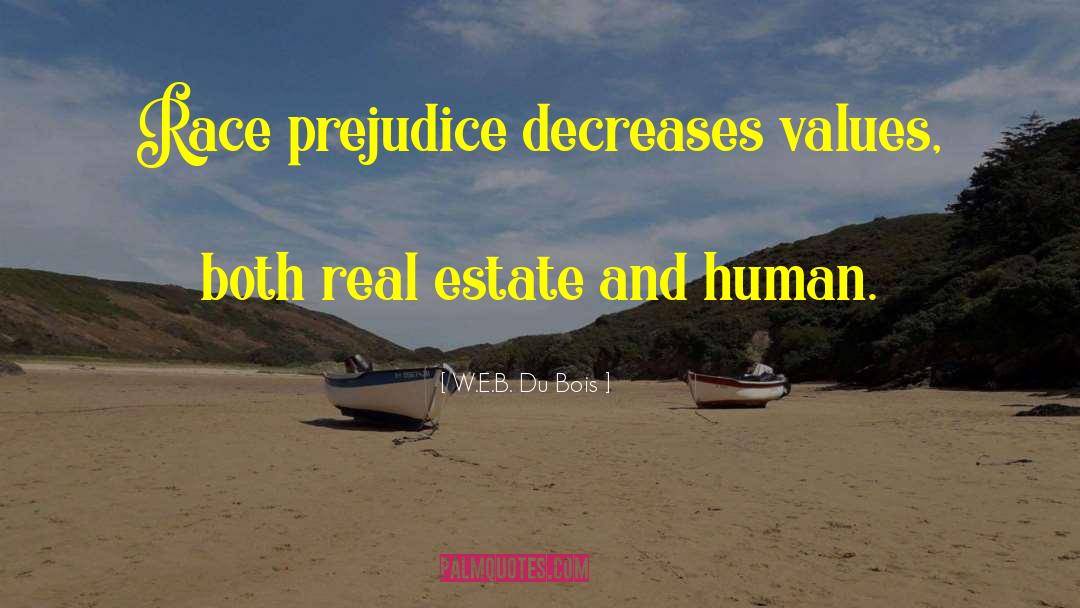 Luedecke Real Estate quotes by W.E.B. Du Bois