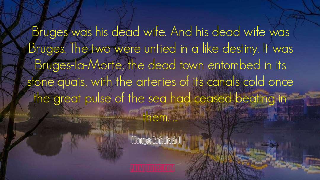 Lugares Viajar Morte quotes by Georges Rodenbach