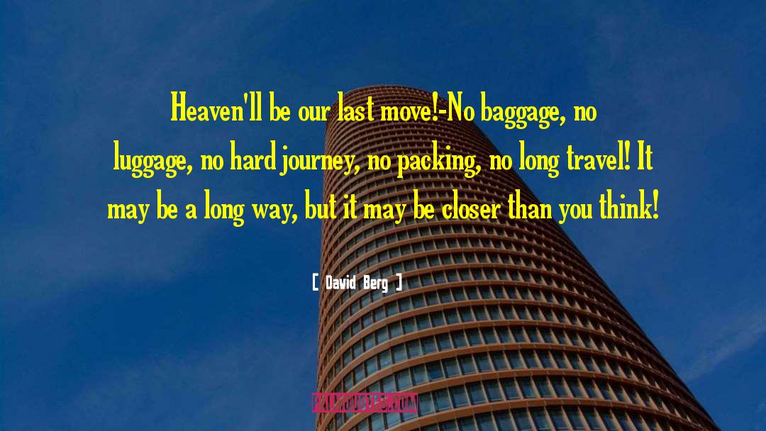 Luggage quotes by David Berg