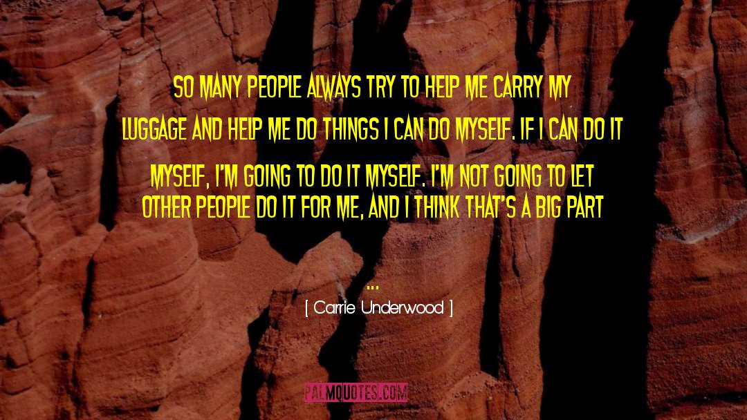 Luggage quotes by Carrie Underwood