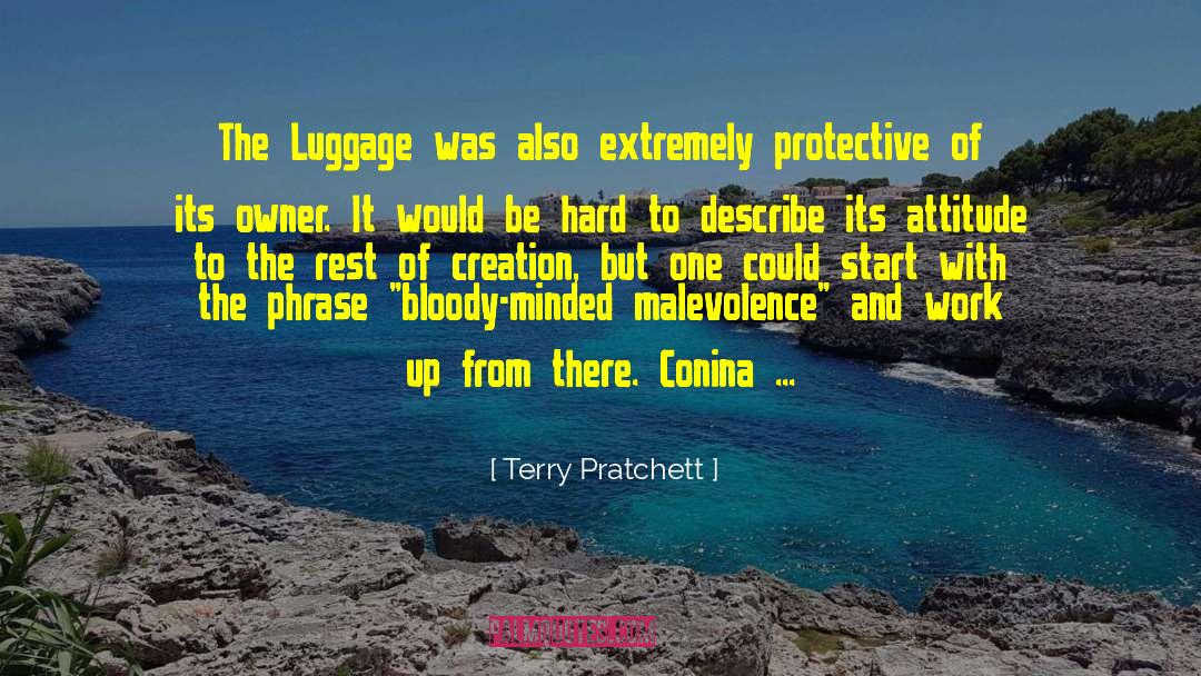 Luggage quotes by Terry Pratchett