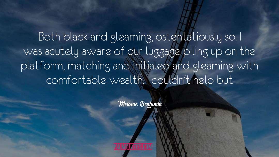 Luggage quotes by Melanie Benjamin