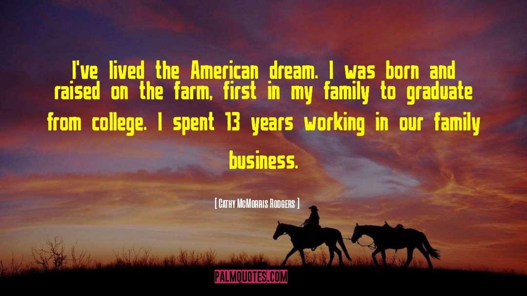 Luginbill Family Farm quotes by Cathy McMorris Rodgers