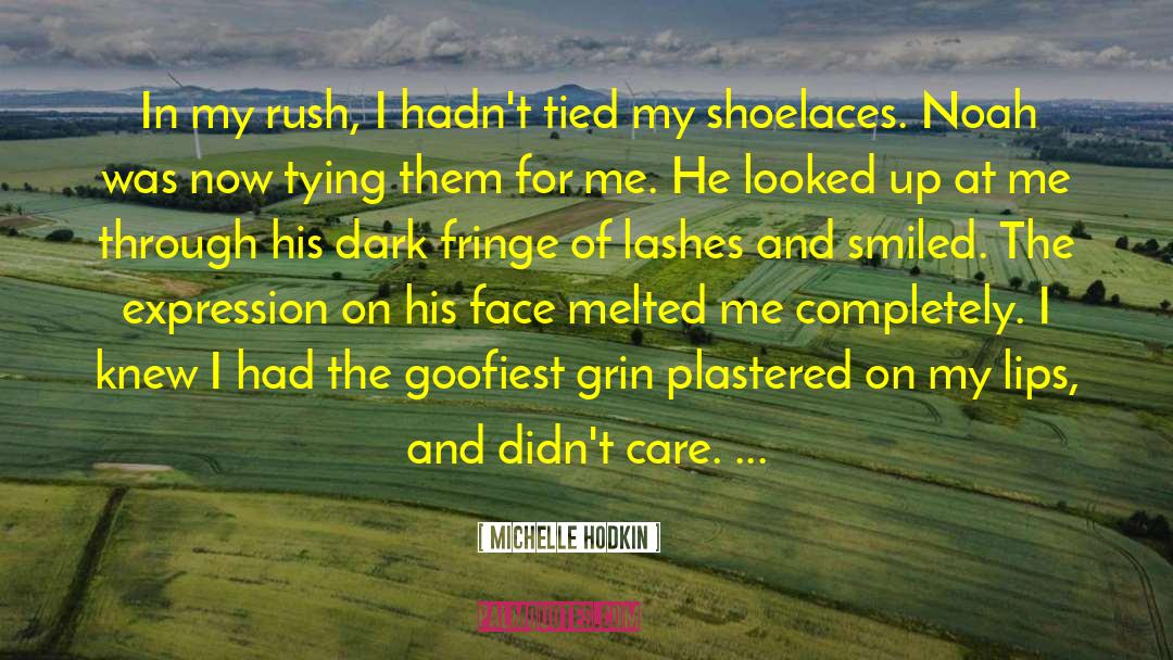 Lujosa Lashes quotes by Michelle Hodkin