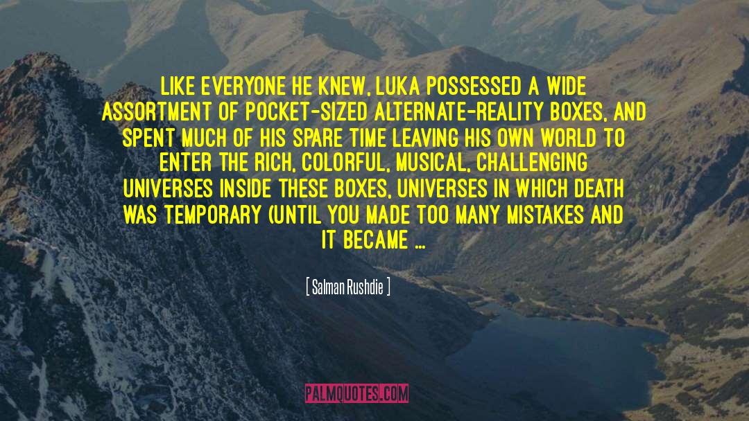 Luka quotes by Salman Rushdie