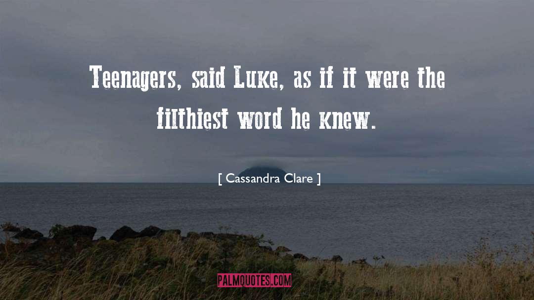 Luke Hemming quotes by Cassandra Clare