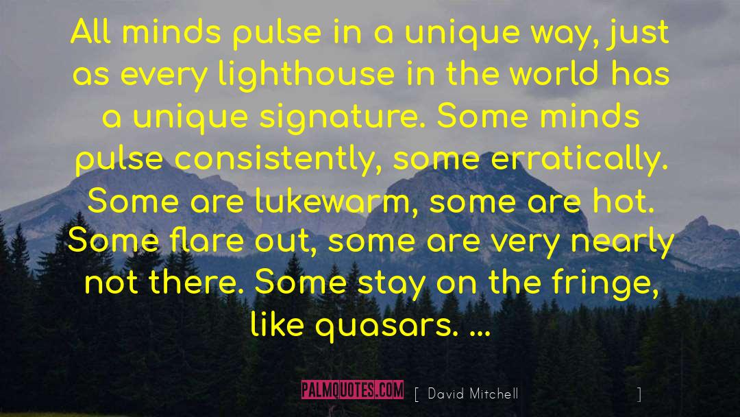 Lukewarm quotes by David Mitchell