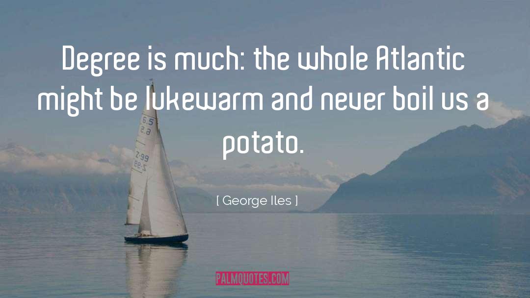 Lukewarm quotes by George Iles