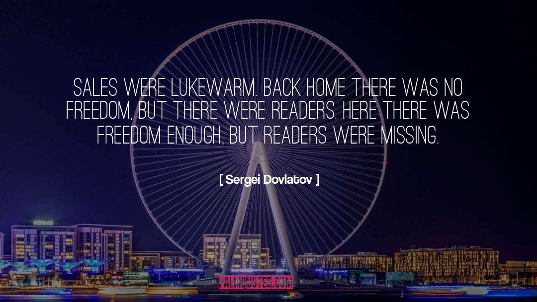 Lukewarm quotes by Sergei Dovlatov