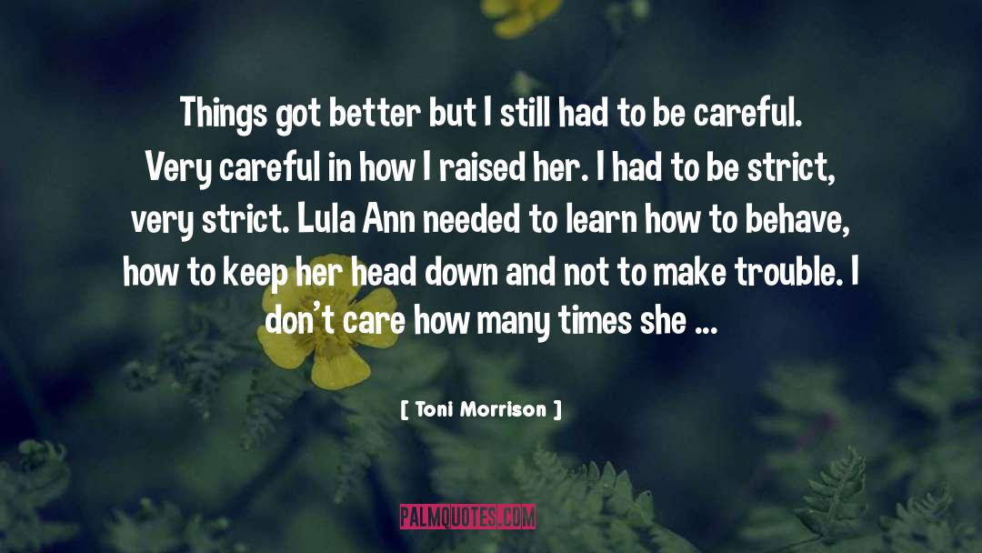 Lula quotes by Toni Morrison