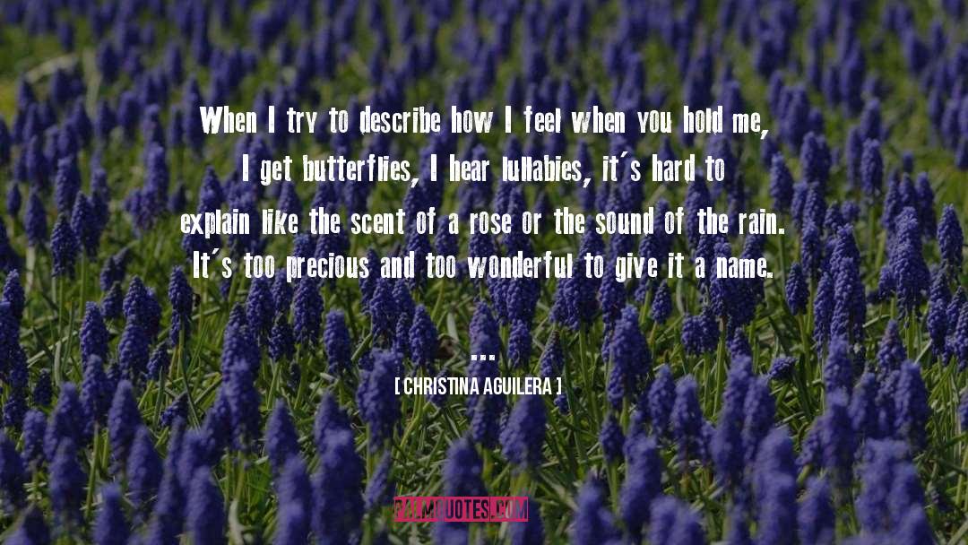 Lullabies quotes by Christina Aguilera