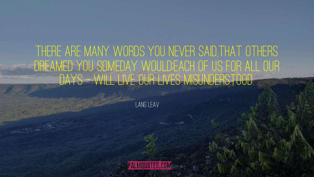 Lullabies quotes by Lang Leav