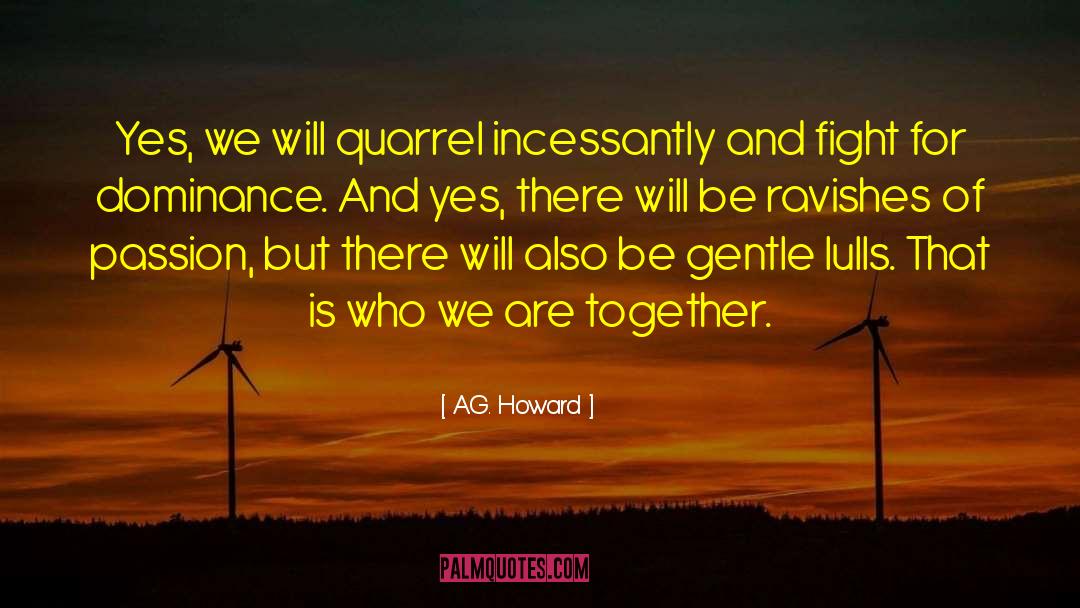 Lulls quotes by A.G. Howard