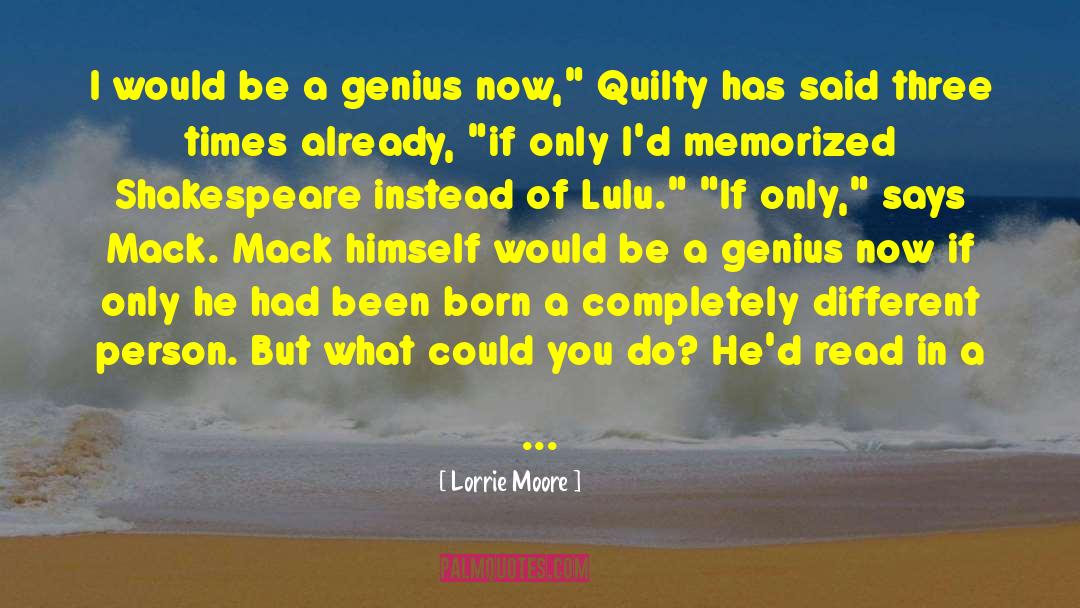 Lulu quotes by Lorrie Moore