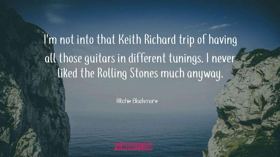 Lumanog Guitars quotes by Ritchie Blackmore