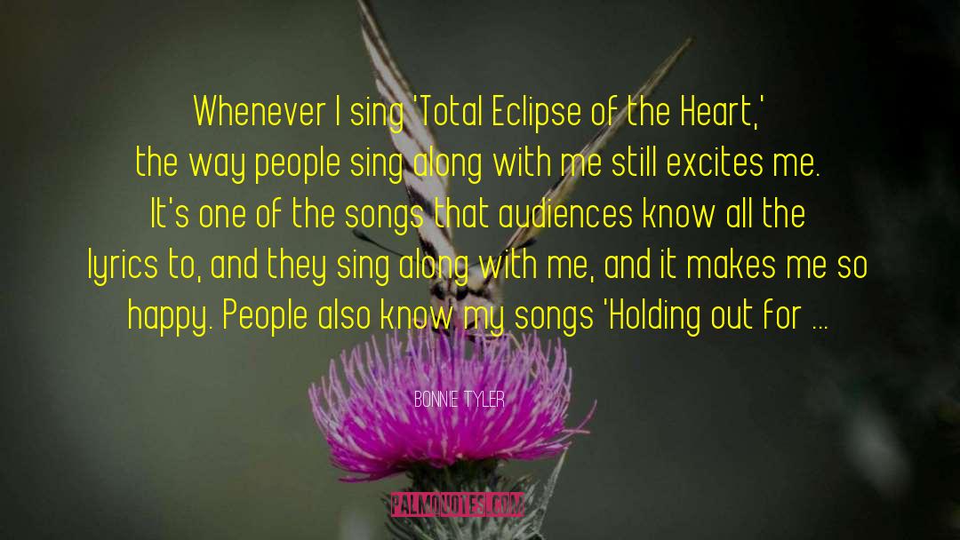 Lunar Eclipse quotes by Bonnie Tyler