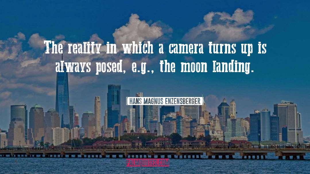 Lunar Landing quotes by Hans Magnus Enzensberger