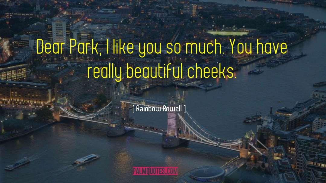 Lunar Park quotes by Rainbow Rowell