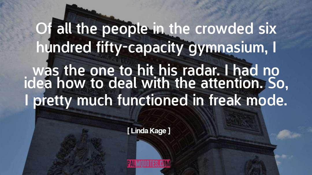 Lundholm Gymnasium quotes by Linda Kage