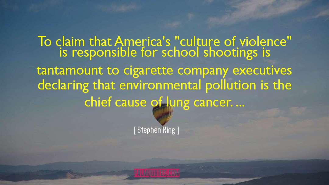 Lung Cancer quotes by Stephen King
