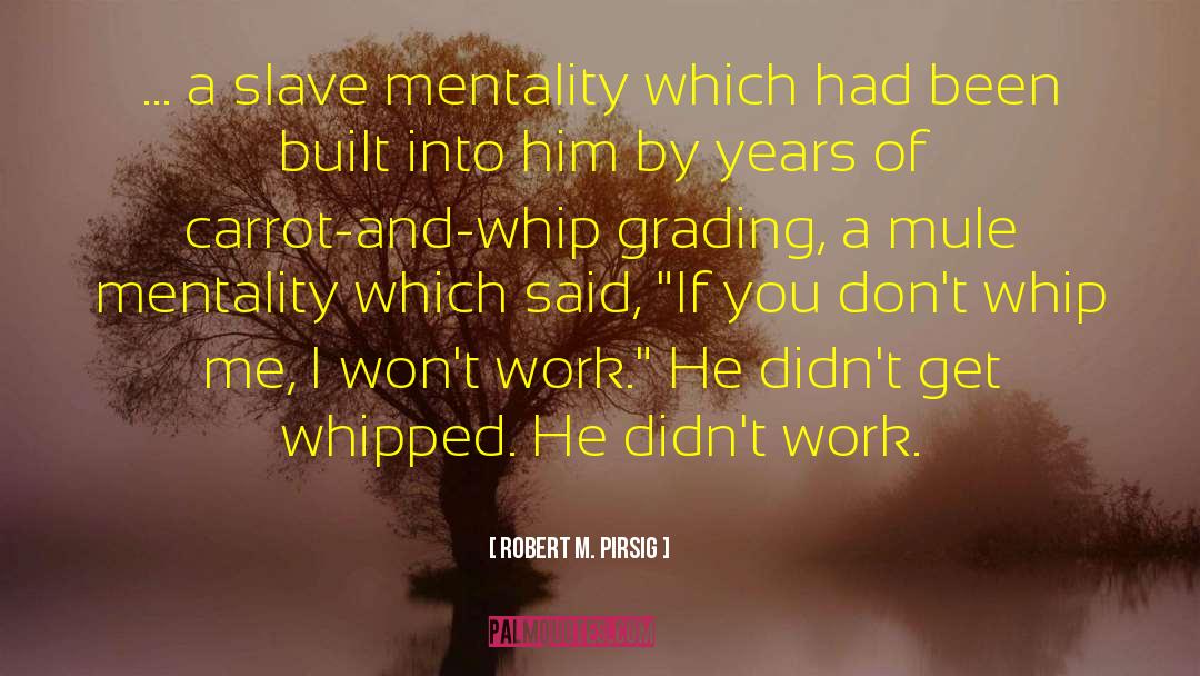 Lunny Grading quotes by Robert M. Pirsig