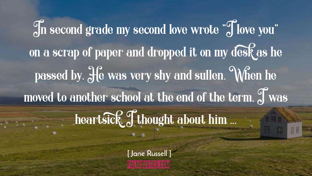 Lunstead Desk quotes by Jane Russell