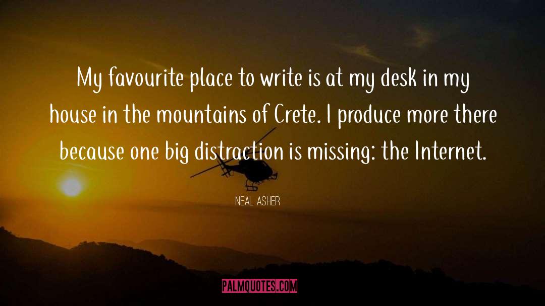 Lunstead Desk quotes by Neal Asher