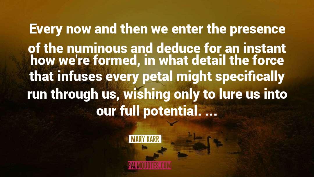 Lure quotes by Mary Karr