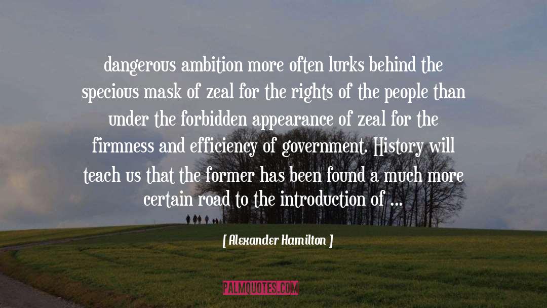 Lurks quotes by Alexander Hamilton