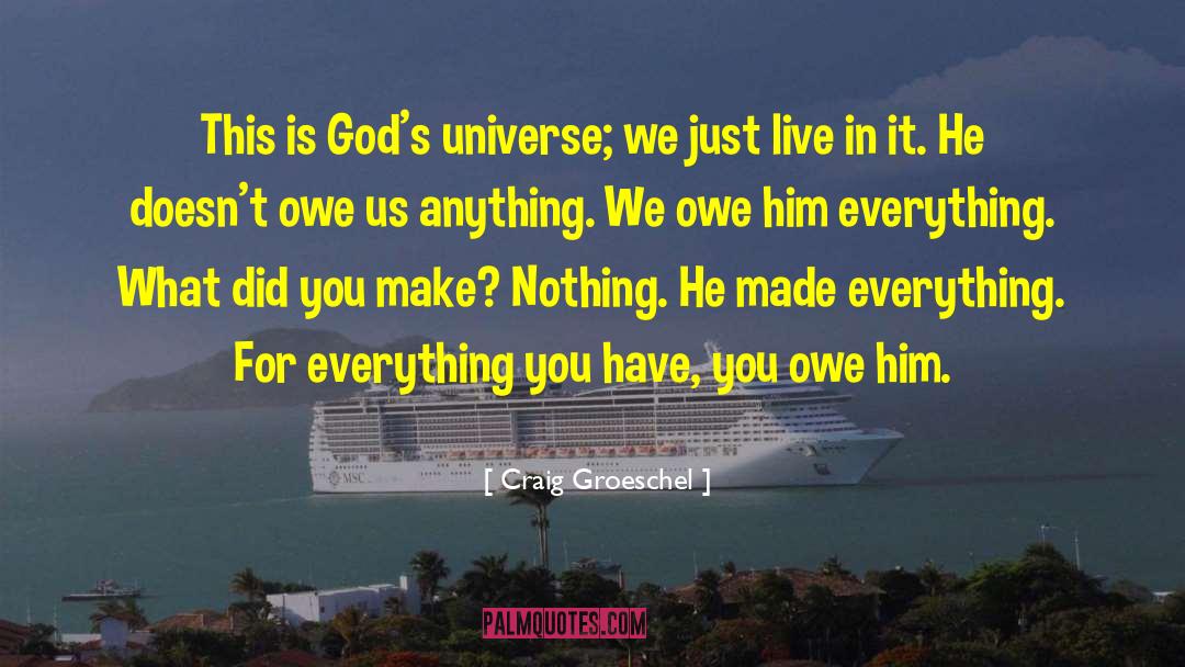 Lust For Everything quotes by Craig Groeschel