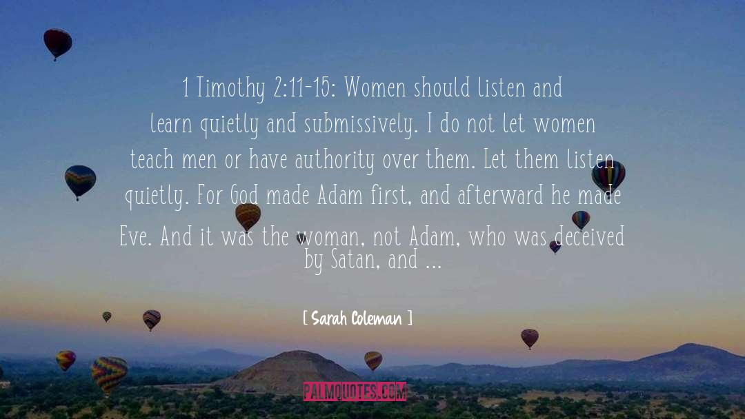Lust For Women quotes by Sarah Coleman