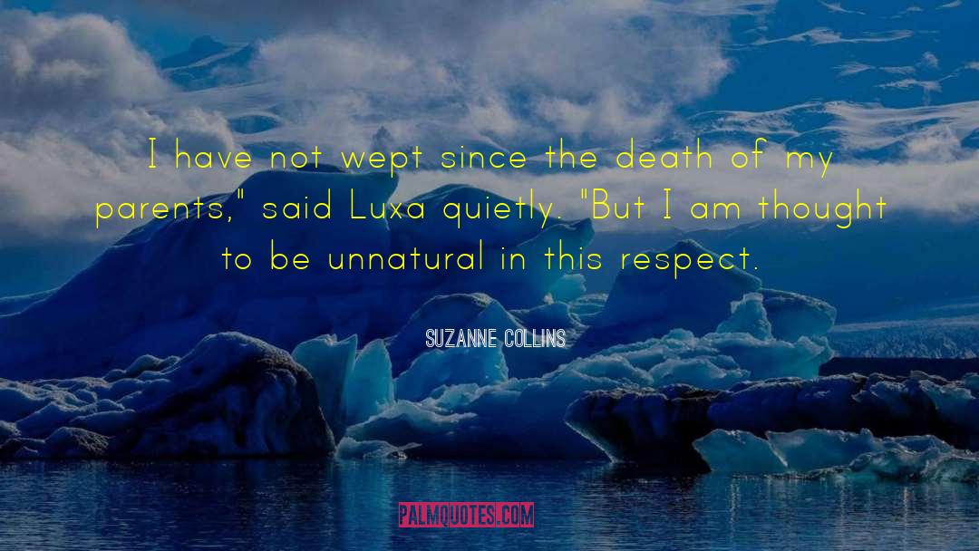 Luxa quotes by Suzanne Collins