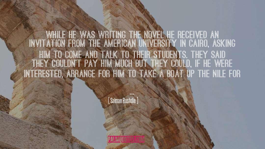 Luxor quotes by Salman Rushdie