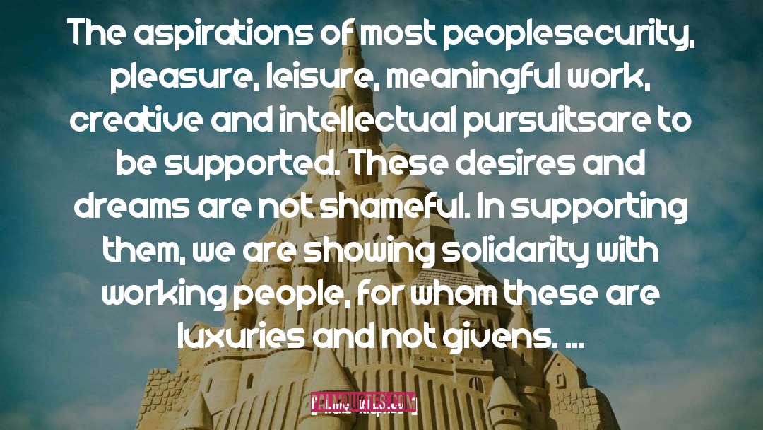 Luxuries quotes by Irena Klepfisz