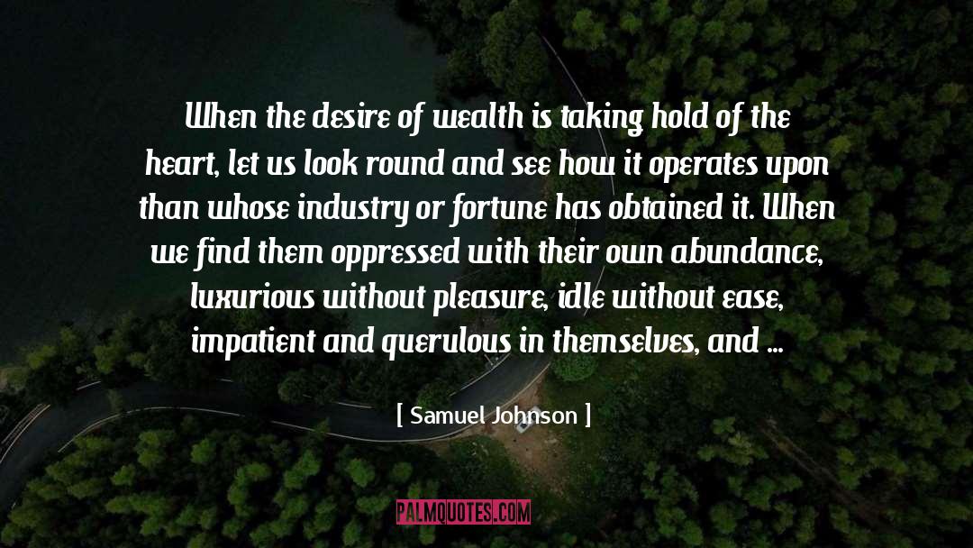 Luxurious quotes by Samuel Johnson